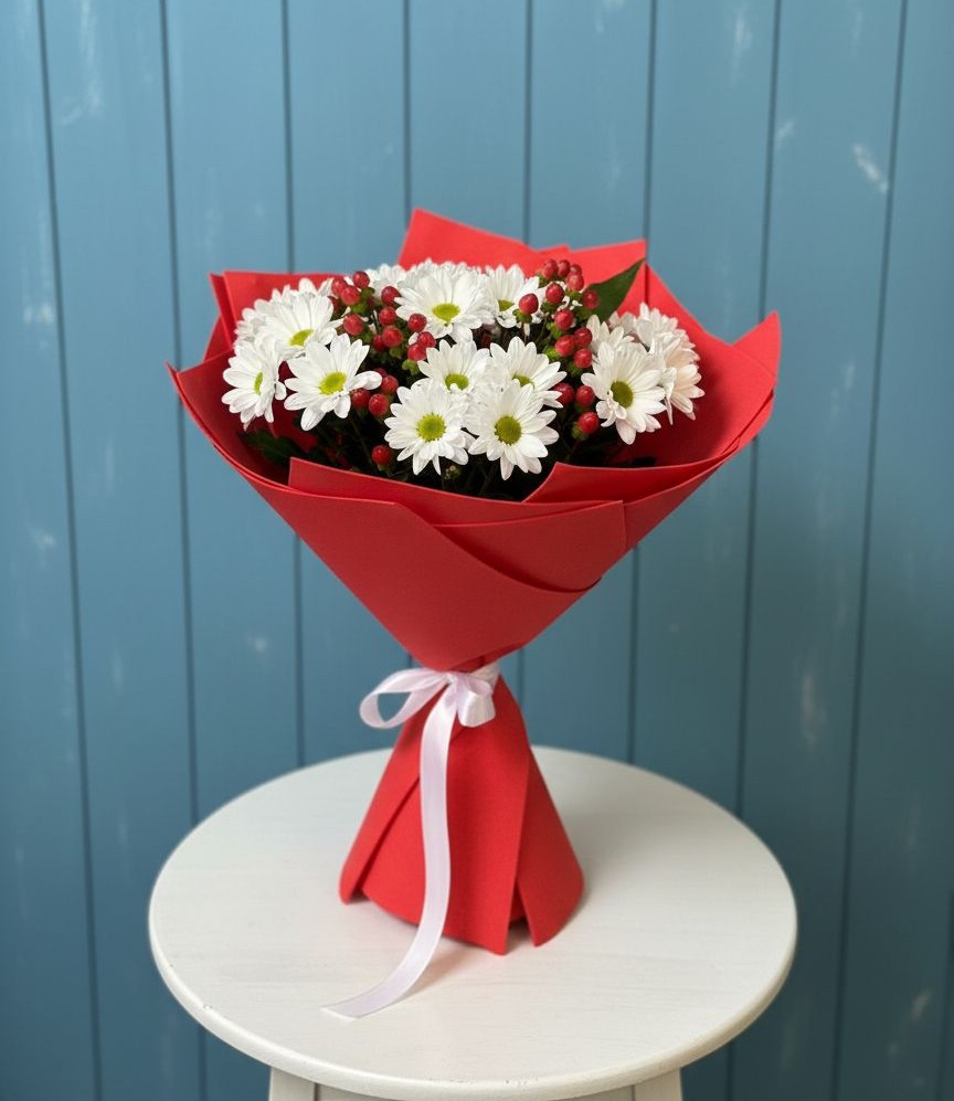 Букет цветов из: Хризантемы в Полесске