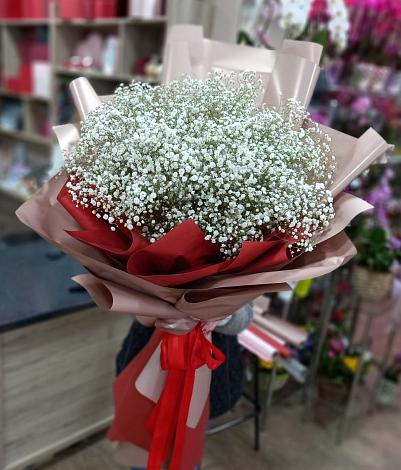 Букет цветов из: Гипсофила в Полесске