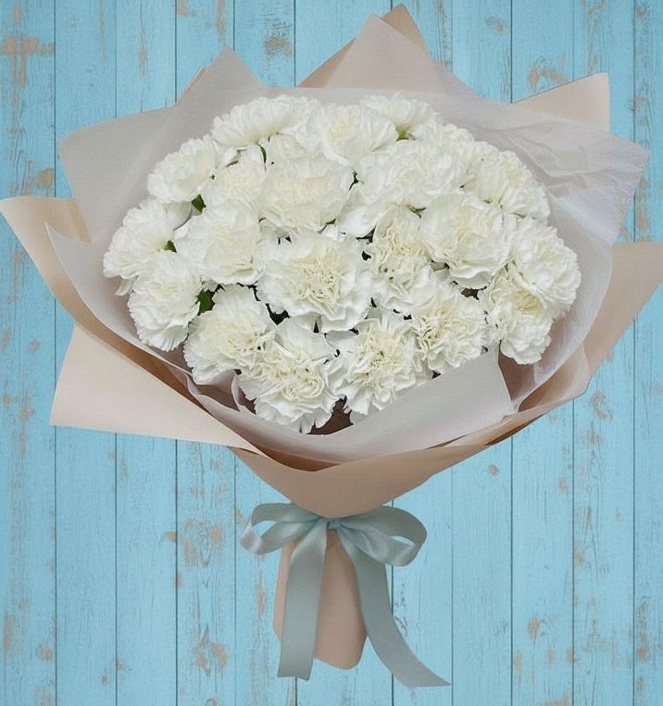 Букет цветов из: Гвоздики в Полесске