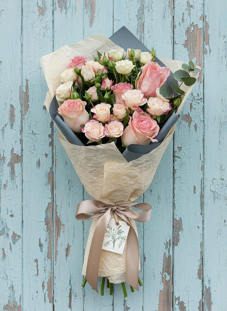 Букет цветов из: Розы в Полесске