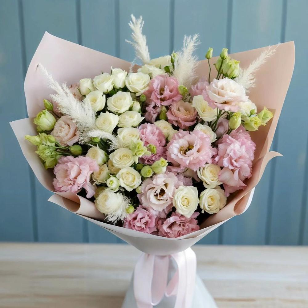 Букет цветов из: Альстромерии и Розы в Полесске