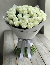 Букет 35 Белых роз в Полесске
