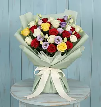Букет цветов из:  Розы в Полесске