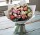 Букет цветов из: Розы, Лизиантусы и Гвоздики в Полесске