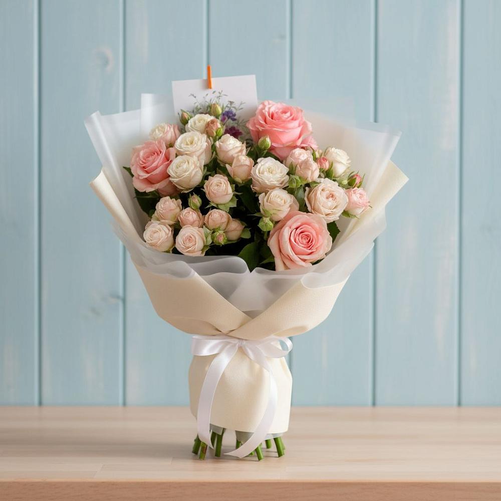 Букет цветов из: Розы в Полесске