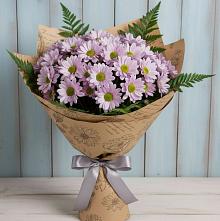 Букет цветов из:  Хризантемы #REPLACE_PRED# Полесске