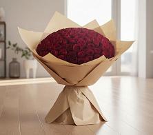 Букет 101 Красная роза в Полесске