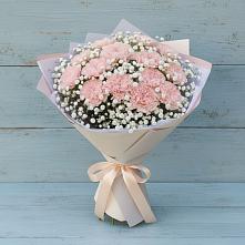 Букет цветов из:  Гвоздики в Полесске