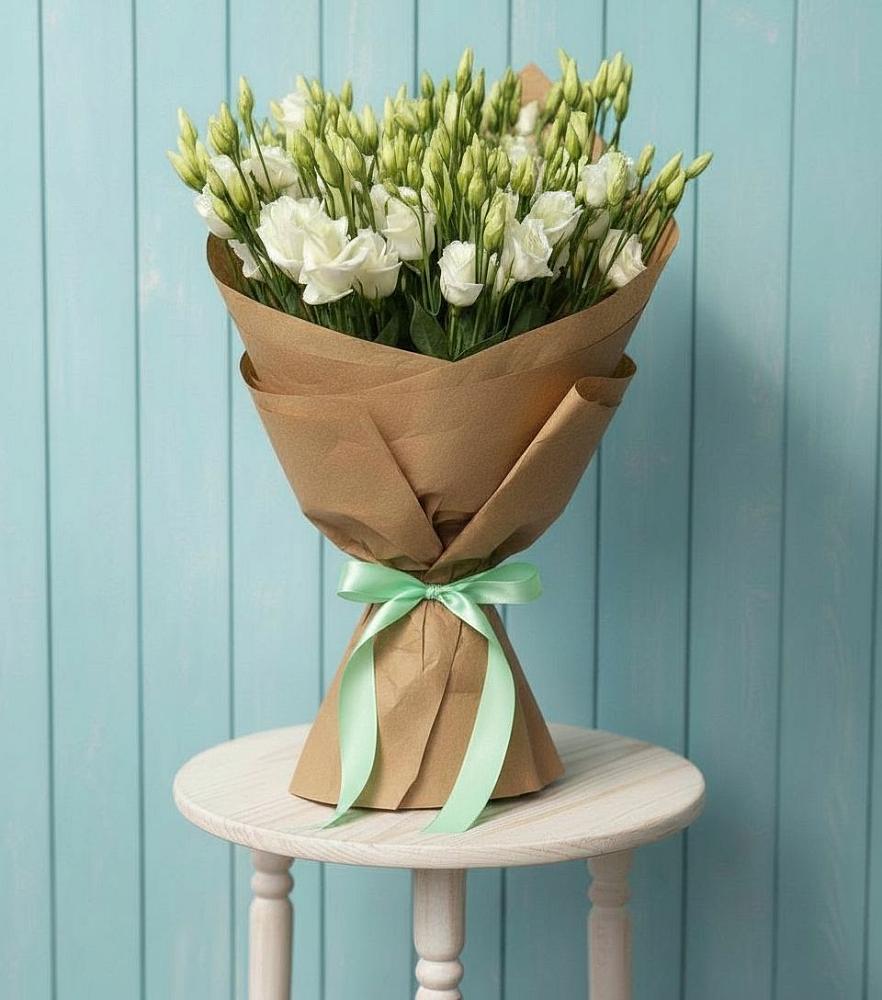 Букет цветов из: Лизиантусы в Полесске