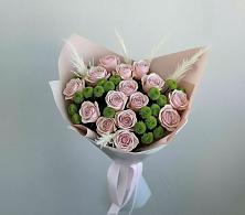 Букет цветов из:  Розы и Хризантемы в Полесске