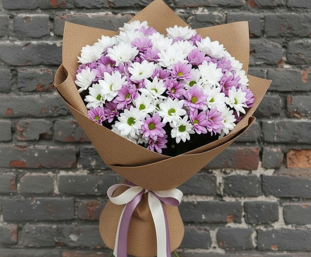Букет цветов из: Хризантемы в Полесске