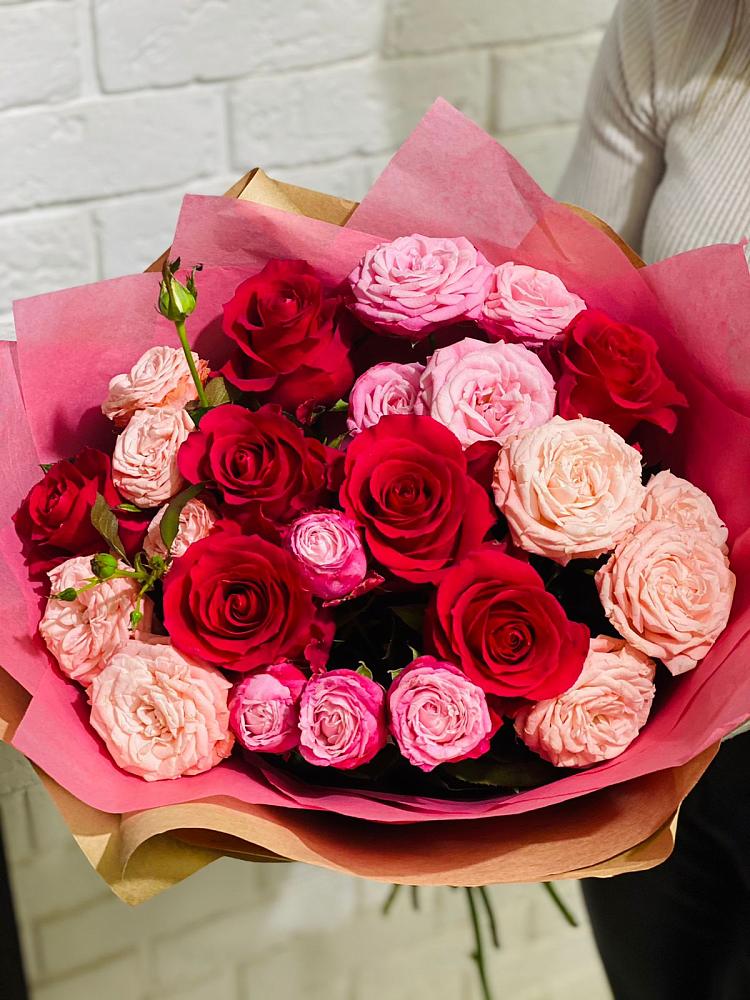 Букет цветов из: Розы в Полесске