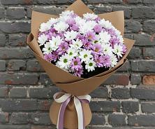 Букет цветов из:  Хризантемы #REPLACE_PRED# Полесске