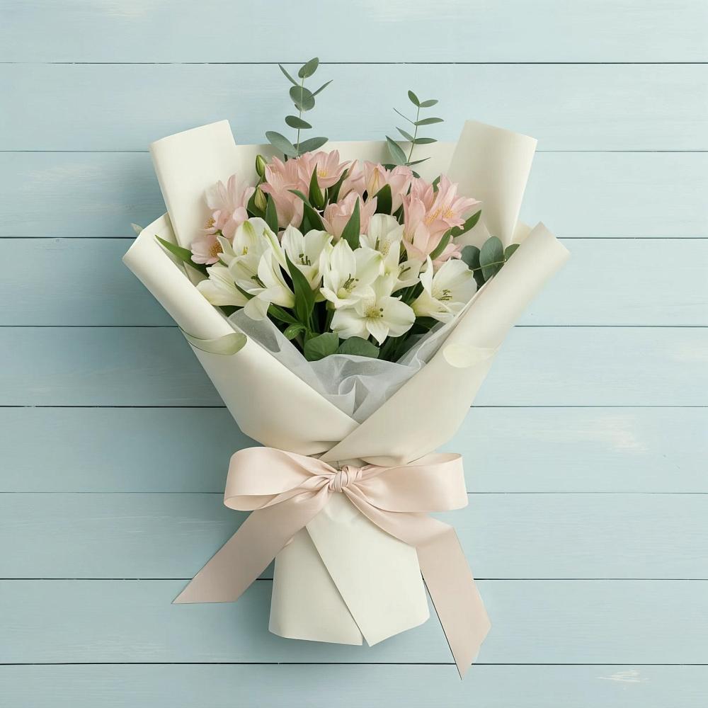 Букет цветов из: Альстромерии в Полесске