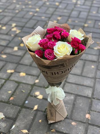 Букет цветов из: Розы в Полесске