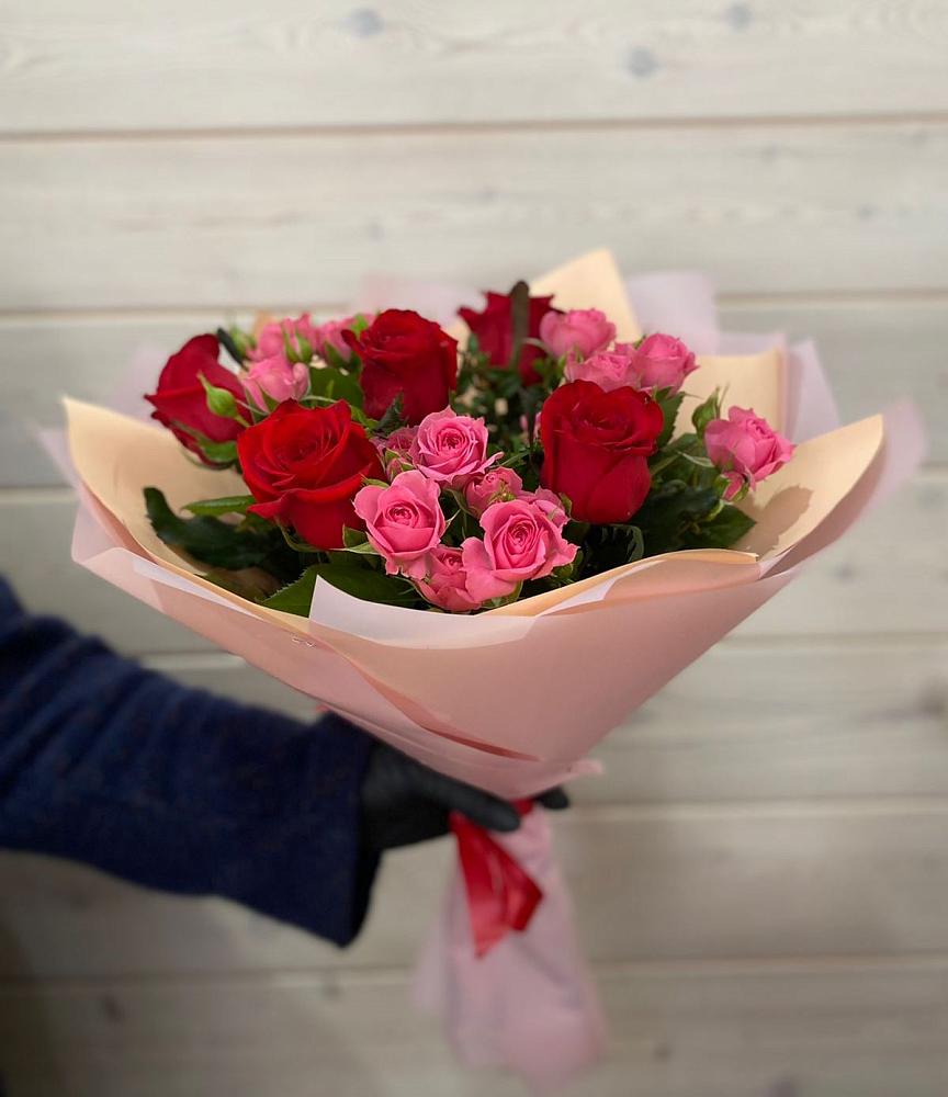 Букет цветов из: Розы в Полесске