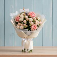 Букет цветов из:  Розы в Полесске